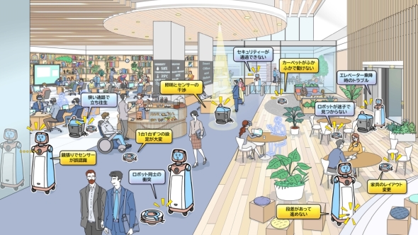 ���{�b�g�������̃g���u���̃C���[�W