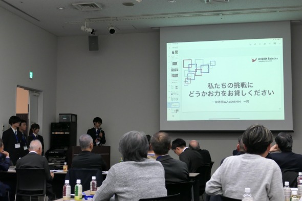 Zenshin Robotics�i�蕶�ٖ��w���j�ɂ��X�|���T�[��W��