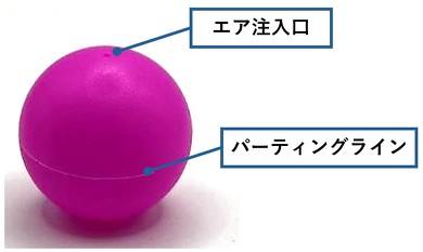 ����{�[�����ώ@����ƁA�G�A��������p�[�e�B���O���C�����m�F�ł���