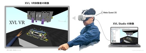 �uXVL Studio VR�I�v�V�����v�̗��p�C���[�W