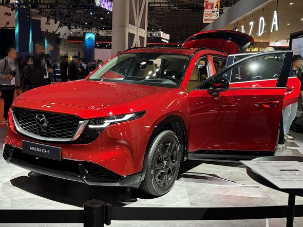 �uJapan Mobility Show 2025�v�œW�������V�^CX-5�i���Ďd�l�ԁj