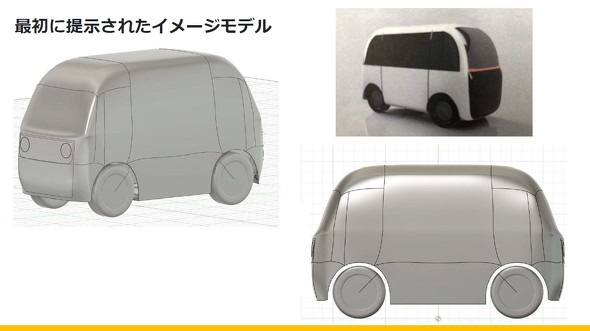 �J�������Ɏ����ꂽmibot�̃C���[�W���f��