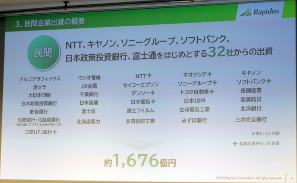 Rapidus�ɏo���������Ԋ��32��