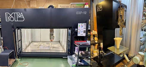 ��^3D�v�����^�uEXF-12�v�Ƌ������{�b�g�^3D�v�����^�uREX-BUTLER�v