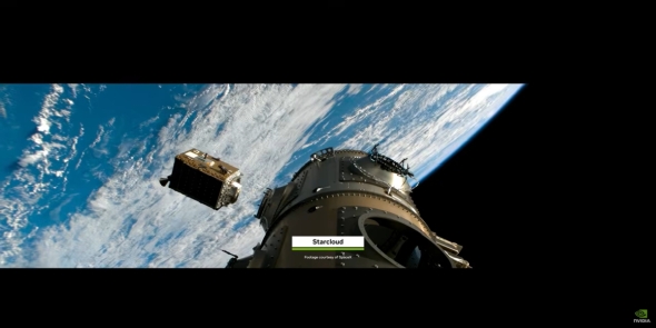 �F���f�[�^�Z���^�[�q���̎��؋@�uStarCloud 1�v