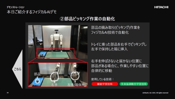 ���i�s�b�L���O��Ƃ����������鎎�샍�{�b�g�̍�Ɠ��e