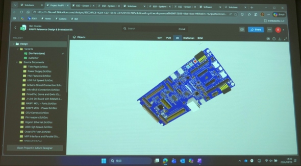 �J���{�[�h��3D���f��