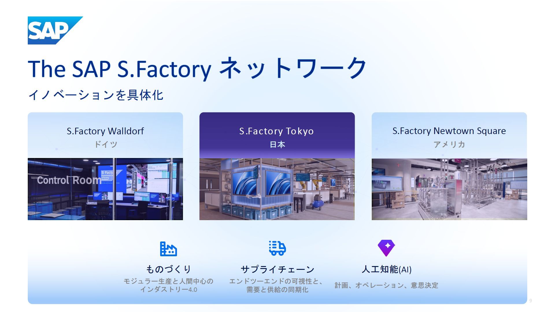 Industry 4.0を体現 SAPの最新ソリューションが体験できる施設が