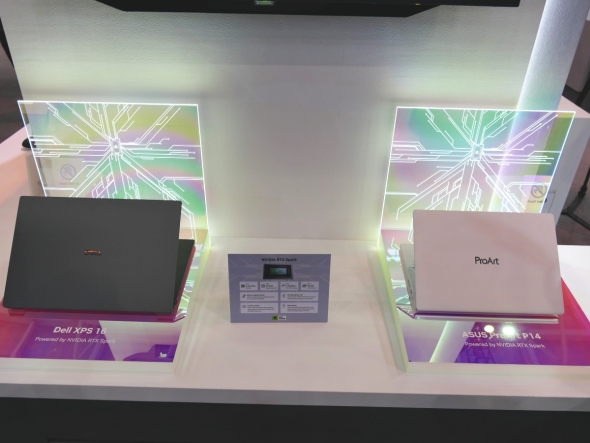 MediaTek�u�[�X�ɓW�����ꂽRTX Spark�m�[�gPC
