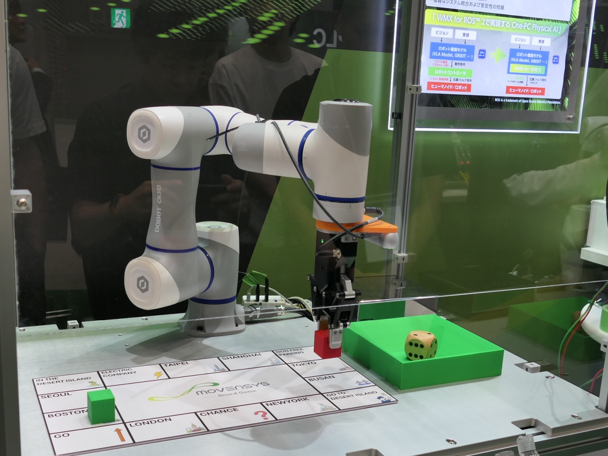 Mobensis、WMX3用ROS 2パッケージを東京で初披露
