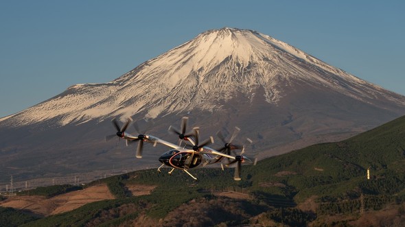 eVTOL����s���Ă���l�q