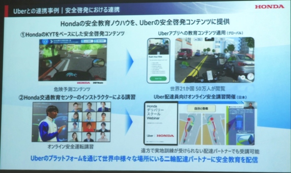 �z���_��Uber�̃O���[�o���A�g��Phase1�ł�2�̎{������{����