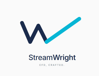 �uStreamWright�v�̃��S