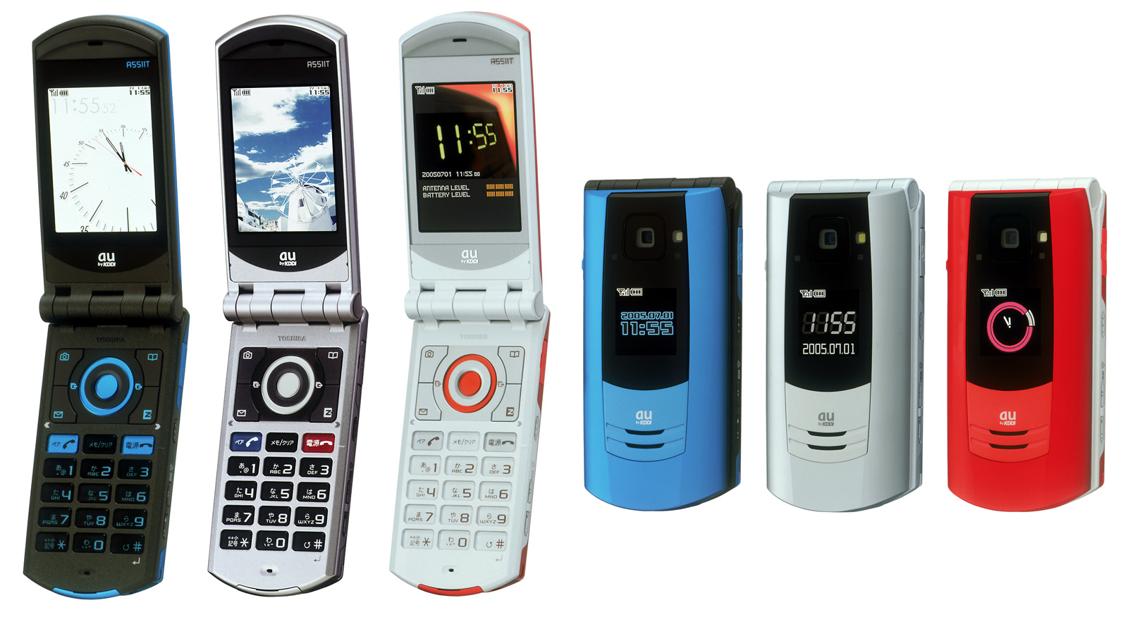 録画対応のアナログテレビ携帯──「A5511T」 - ITmedia Mobile