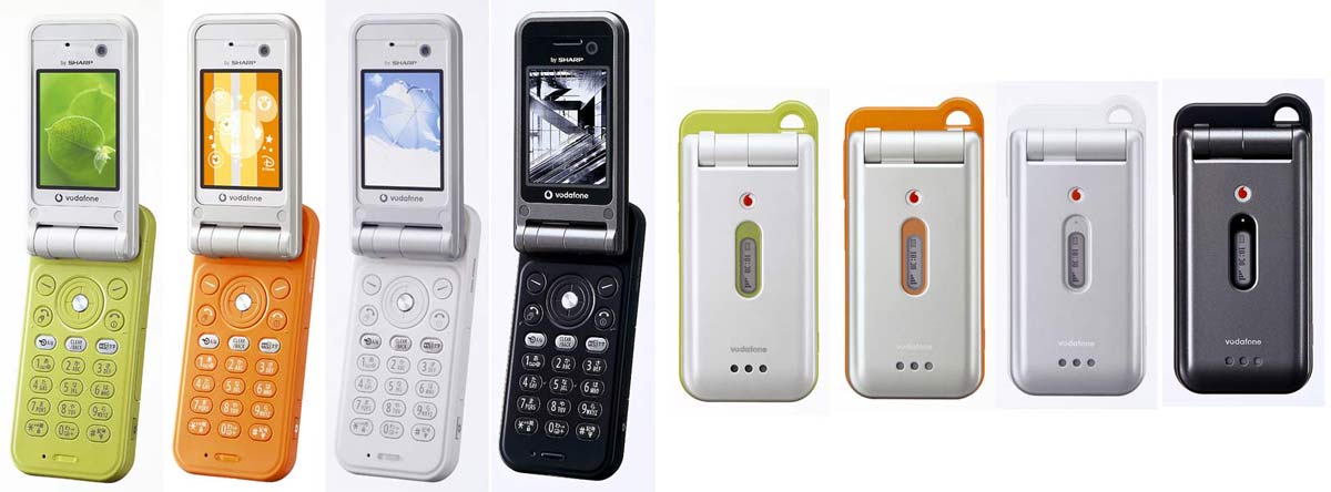 ボーダフォン ボーダフォン3G最軽量、ディズニー画像内蔵――「703SH」 - ITmedia Mobile