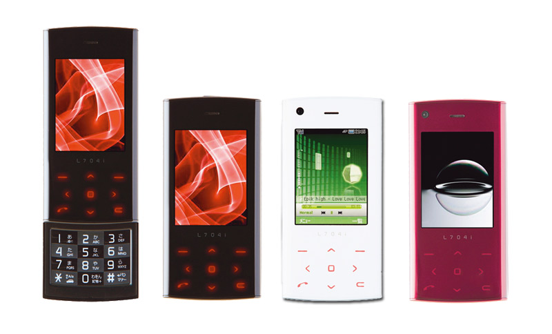 LG チョコレート携帯 docomo L704i ブラック チョコレートフォン”登場、唯一のHSDPA＋国際ローミング対応機