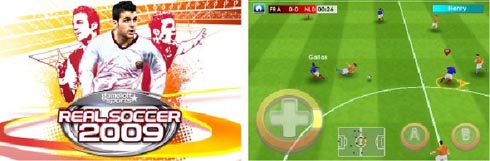 Iphoneアプリ リアルサッカー09 登場 次期バージョンでwifi対戦機能も実装予定 Itmedia Mobile