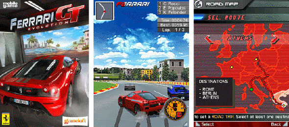 ゲームロフト、フェラーリ公認アプリ「フェラーリGT：エボリューション