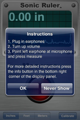イヤフォンからの音をiPhoneのマイクで拾って距離を測る「Sonic Ruler」：今日のアプリ第387回：ユーティリティ ...