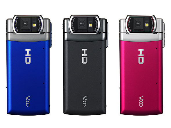 HD動画を撮影できる「Mobile Hi-Vision CAM Wooo」、7月30日から発売
