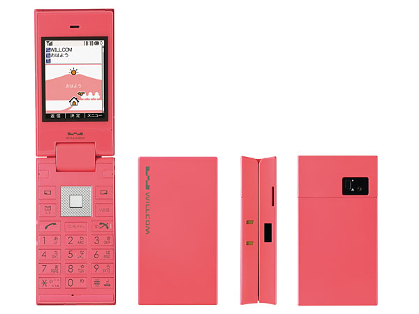 WILLCOM 9」に新色 ピンクとイエロー - ITmedia Mobile
