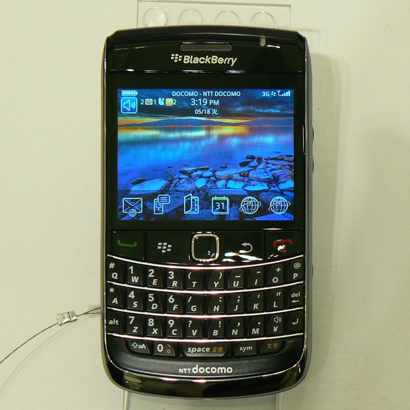 写真で解説する「BlackBerry Bold 9700」 - ITmedia Mobile