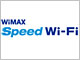 UQAoCWi-Fi[^̒[zɂȂuWiMAX Speed Wi-FiLy[v