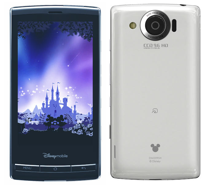ディズニー・モバイルのAndroidスマートフォン「DM009SH」、2月18日発売 ITmedia Mobile