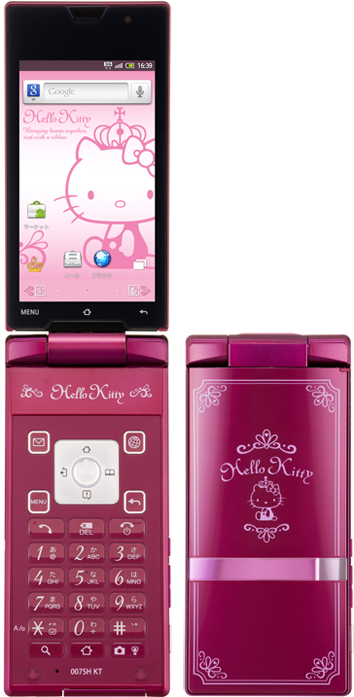 ハローキティデザインの「007SH KT」、9月9日発売 - ITmedia Mobile