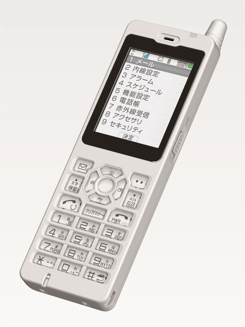 PHS電話機 WX01J R＋付属品 - 携帯電話