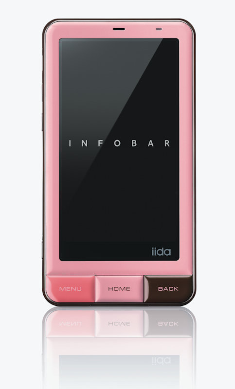 KDDI、INFOBAR A01の新色「CHOCOPINK」を12月1日に発売 - ITmedia Mobile