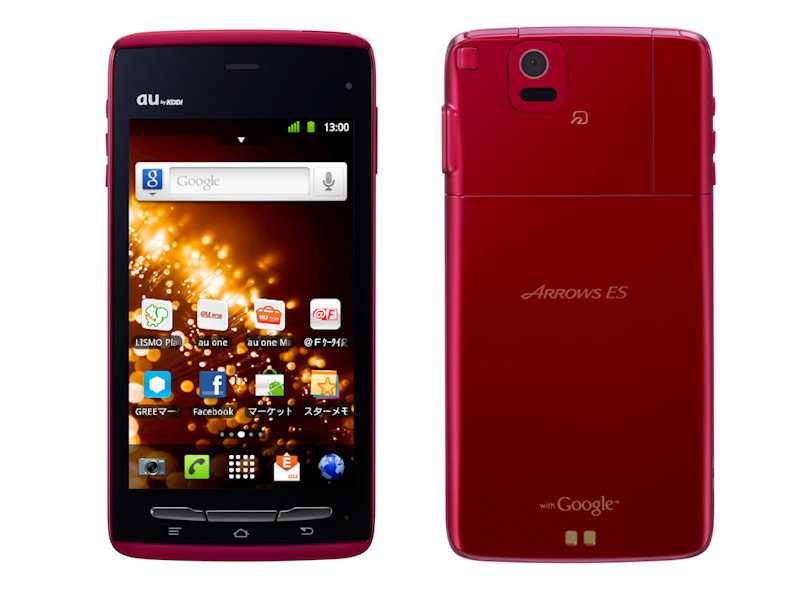 厚さ6.7ミリの防水Android「ARROWS ES IS12F」、1月7日から順次発売 - ITmedia Mobile
