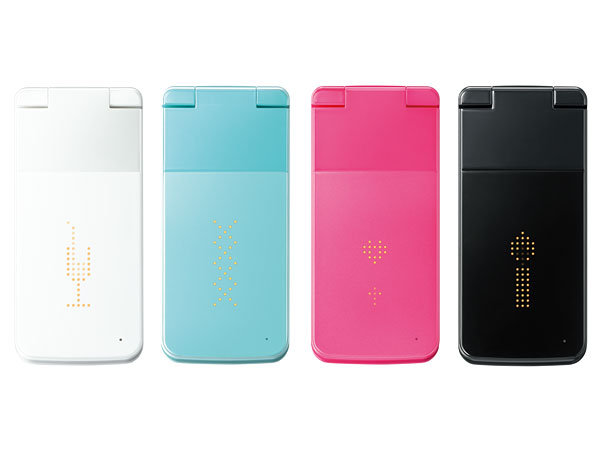 LEDインフォメーション搭載の防水折りたたみケータイ「PT003」 9月7日