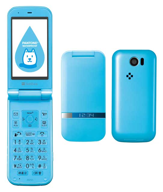 カラフルなPANTONEケータイが防水・防塵対応に――「PANTONE WATERPROOF 202SH」 - ITmedia Mobile