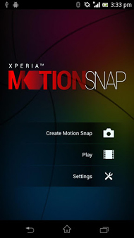 ソニーモバイル Xperia用ライブ壁紙の自動生成アプリ Xperia Motion Snap Itmedia Mobile