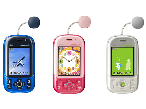 KDDI、子供向けケータイ「mamorino3」を1月11日に発売 - ITmedia