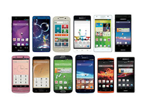 第1回 小型で軽い機種は Androidスマホ23機種を比較 最新スマートフォン徹底比較 13年夏モデル編 Itmedia Mobile
