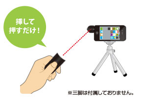 Iphoneカメラを遠隔操作 プリンストンがios端末向けシャッターリモコンを発売 Itmedia Mobile
