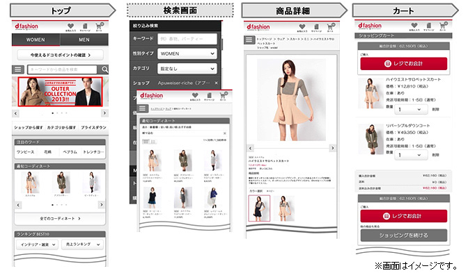 ドコモ ファッション専門 D Fashion 開設 Itmedia Mobile