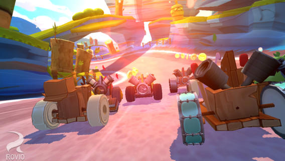 大人気アクションパズルゲーム Angry Birds がレースゲームに Angry Birds Go ソフトニック Itmedia Mobile