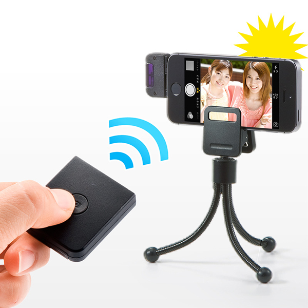 サンワサプライ Iphoneの遠隔撮影が可能な Iphone用リモコンシャッター を発売 Itmedia Mobile