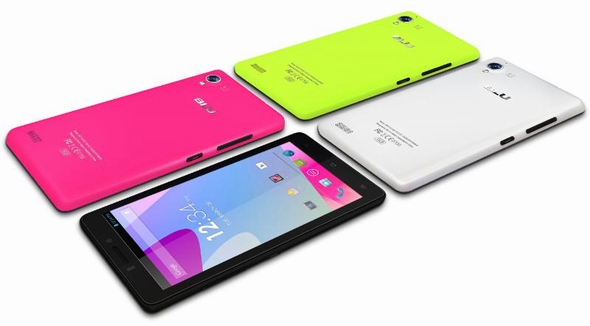 蛍光色の廉価版android端末 Vivo 4 8 Hd 米bluが発売 Itmedia Mobile