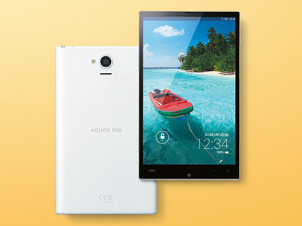 auの「AQUOS PAD SHT22」発売、一括価格は6万円台前半 - ITmedia Mobile