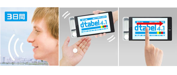 ドコモ 振るセグ対応の 食べる タブレット Dtabel 4 1 Osに Uso800 を搭載 エイプリルフール14 Itmedia Mobile