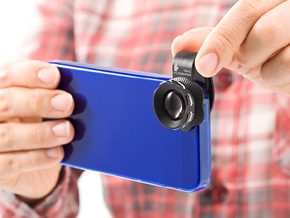 サンワサプライ スマートフォン向けクリップ式望遠カメラレンズを発売 Itmedia Mobile