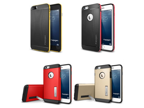 Spigen、衝撃吸収能力に優れたiPhone 6 Plus用ケース4種の予約販売を