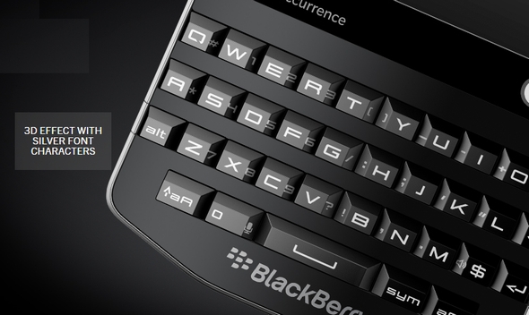 BlackBerry、ポルシェデザインのQWERTY端末「P'9983」を発表 - ITmedia