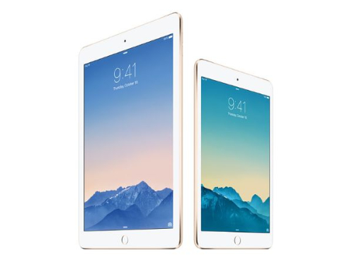 iPad Air 2」「iPad mini 3」Wi-Fi＋Cellularモデル、10月24日に発売