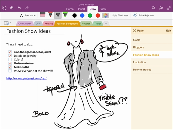 Ipad版onenote 手描きメモとocr対応機能追加 Itmedia Mobile