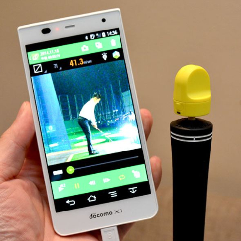 ピクセラ スマホでゴルフスイングを改善できる プレアナ を発表 Itmedia Mobile